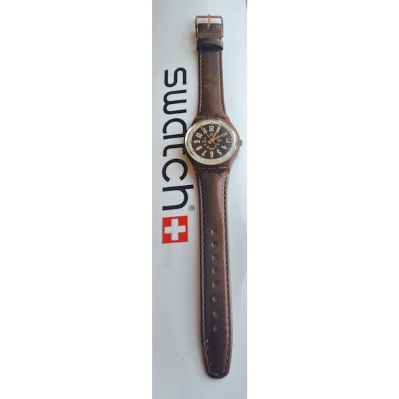 Swatch watch COFFEE MILL GF400 1995 Standard Gents New old stock - Picture 11 of 14